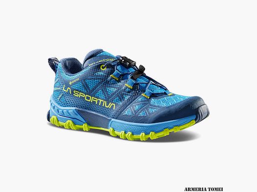 LA SPORTIVA – ENFANT – BUSHIDO II JR GTX Storm Blue/Lime Punch