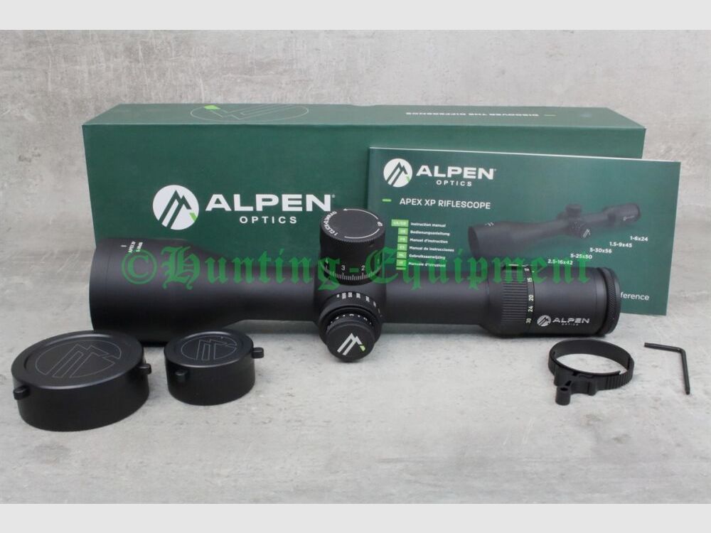 Alpen Optics Apex XP 5-30x56 MilDot Richtkijker, afbeelding 3 van 4
