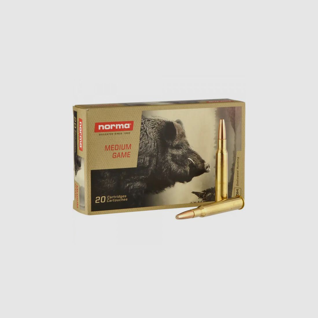 NORMA VULKAN 7x65R - 11,0G / 170 GRS. - PATRONI DA FUCILE - 20 COLPI