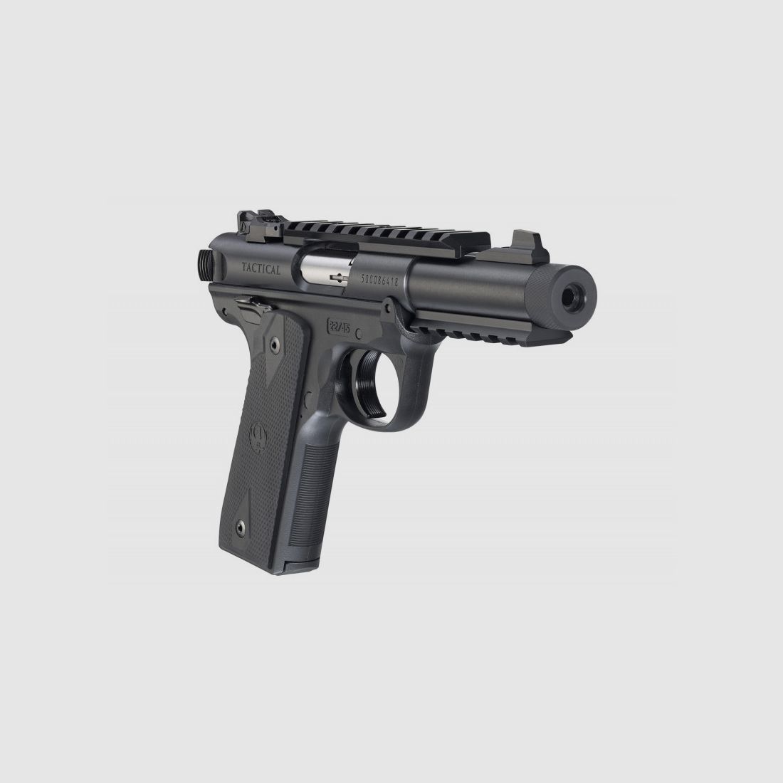 RUGER MARK IV 22/45 TACTICAL BRUNI 4,4" 22 LR 1/2X28, image 4 sur 6