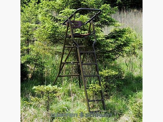 Knobloch Jagd Aluminium-Hochsitz Bockleiter Höhe 2m Gewicht: 16kg