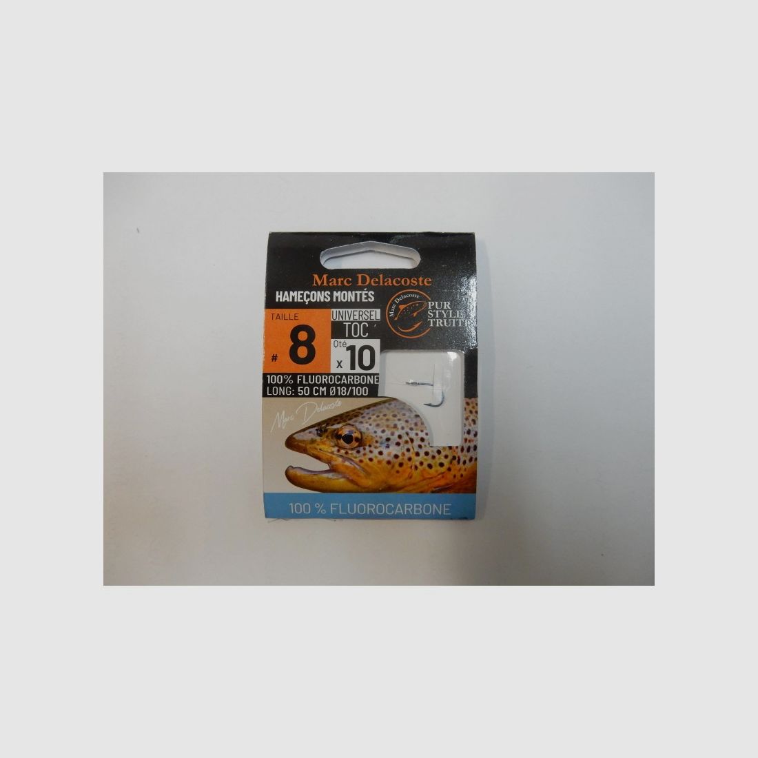 Montierter Haken DELACOSTE UNIVERSAL TOC FLUOROCARBON, Bild 1 von 4