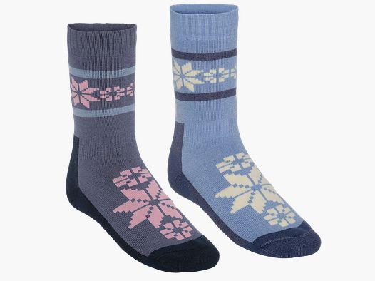 Kari Traa Rusa Socks Pastel Light Blue 2PK 36-38