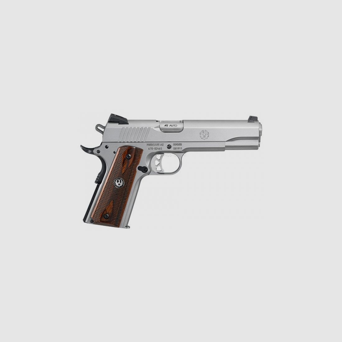 RUGER PISTOL SR 1911 CAL 45 ACP STAINLESS