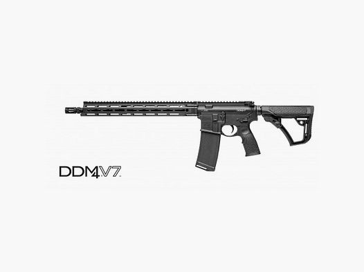 Daniel Defense DDM4 V7 16" 5.56 NATO Noir