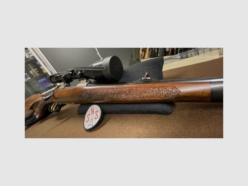 Mauser 98er uniek stuk, gegraveerd