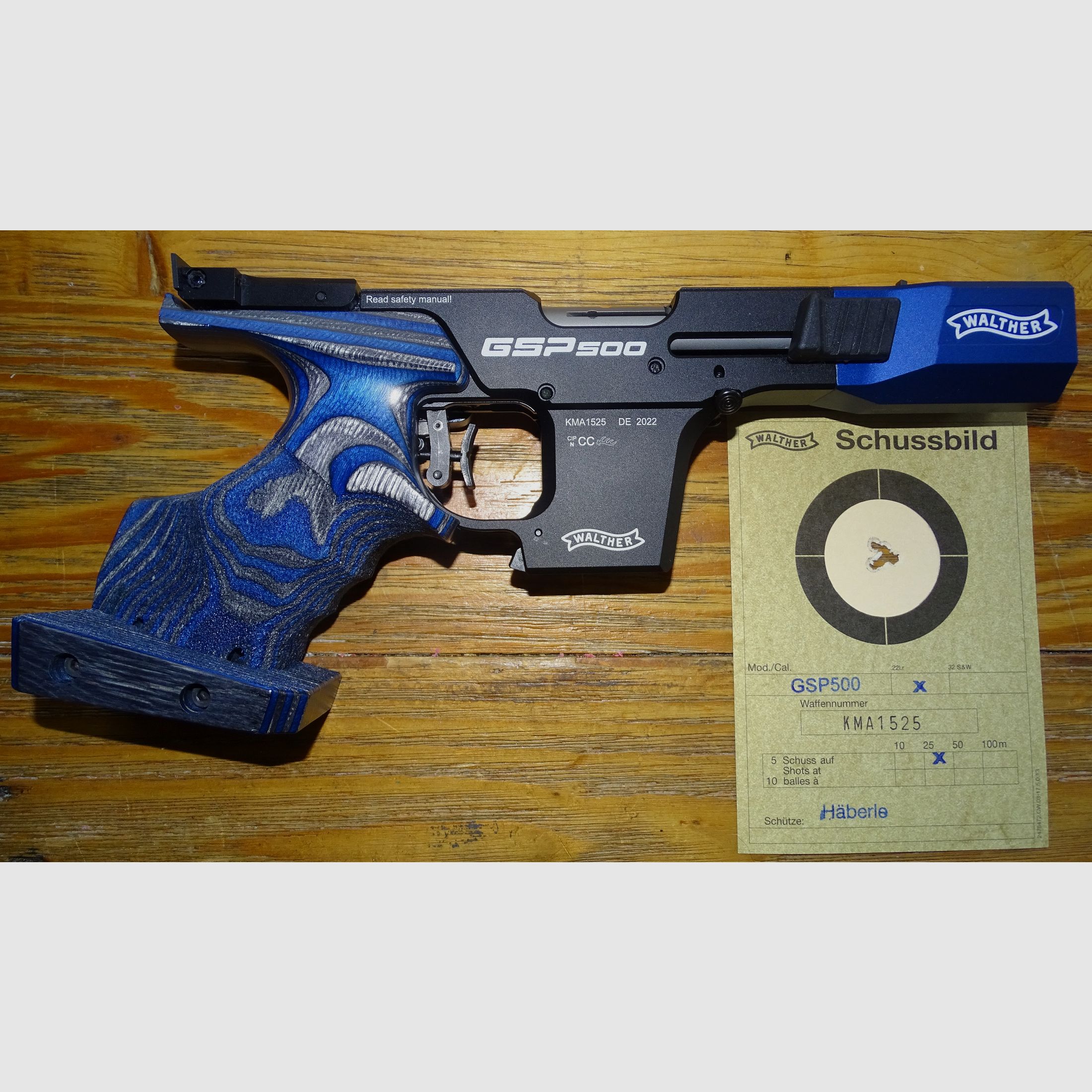 Sportpistole Walther GSP500 Classic Kal. .22l.r.