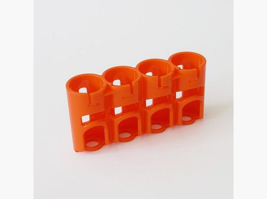 Storacell Battery Caddy - Orange - CR123