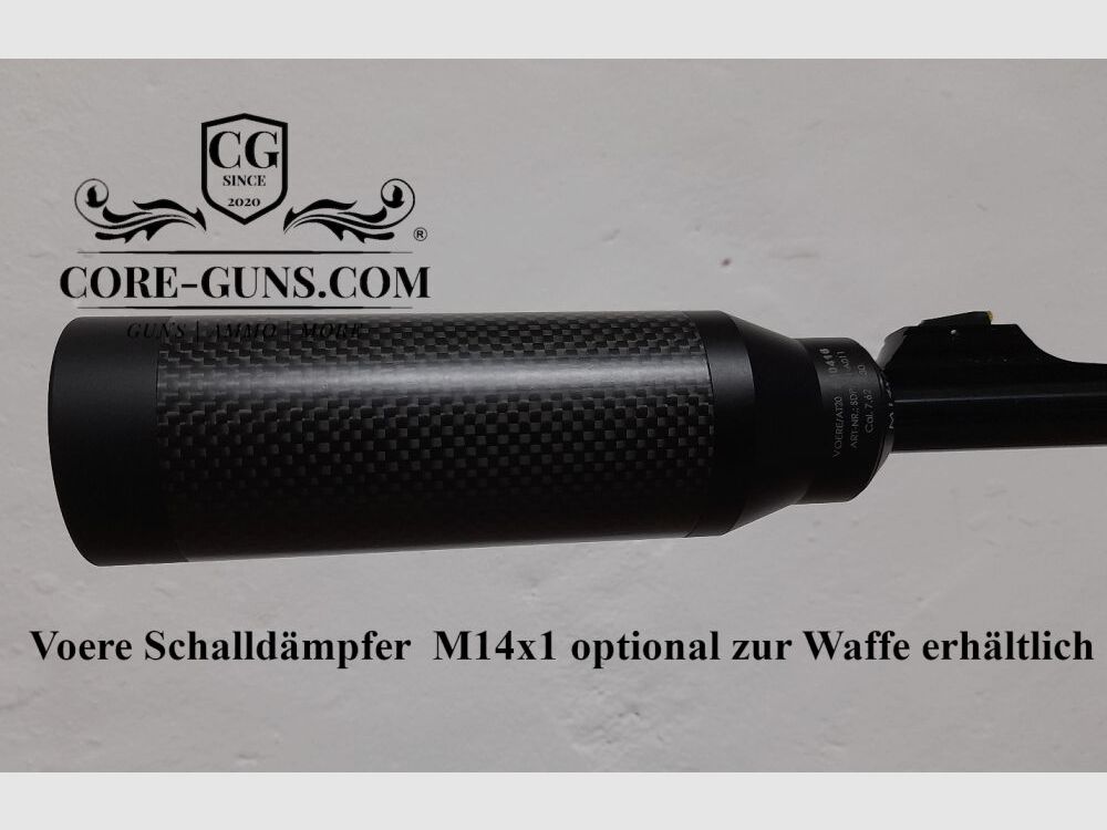 Voere Luxus LBW Jagdbüchse Kaliber 308Win |51cm Lauf | Voere Repetierbüchse	 Voere LBW inkl. Schalldämpfer Voere Luxus LBW - Sommerangebot - Einzelstück