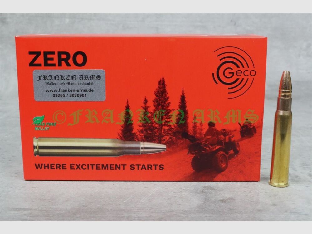 GECO Zero 8x57IRS 139gr. 9.0g 20 pieces quantity discounts