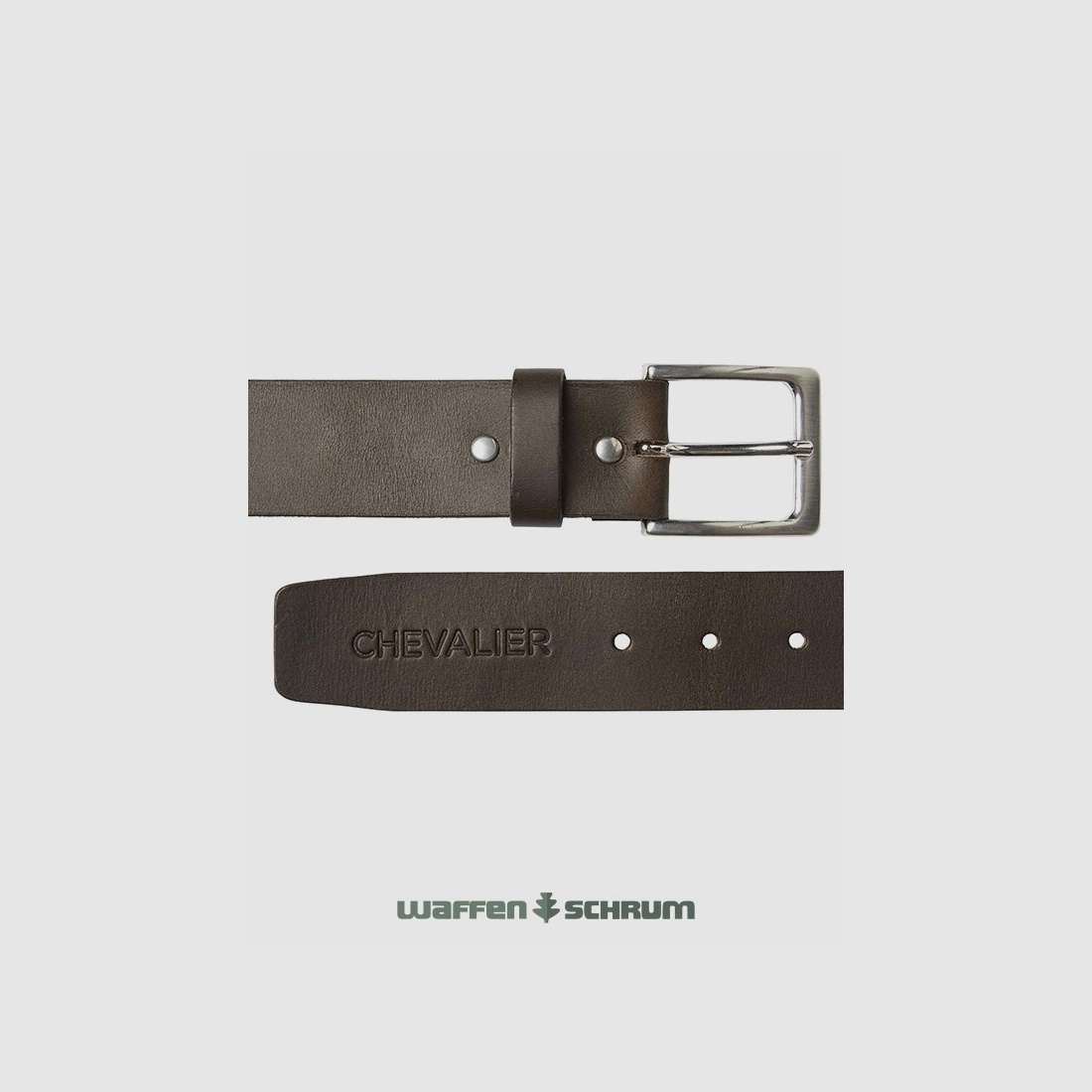 Chevalier Ledergürtel Halton Leather Brown