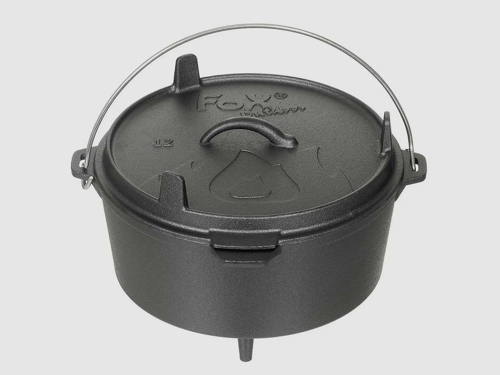 Fox Outdoor Faitout en fonte néerlandais 5,7 L
