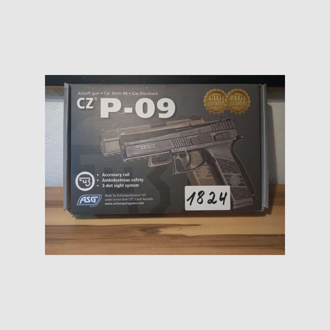 CZ P-09 - ASG - GBB - Airsoft