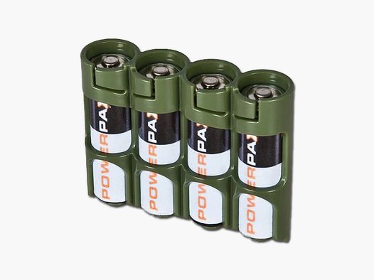Fritzsch Batteriehalter Powerpax SlimLine 4 x AA oliv