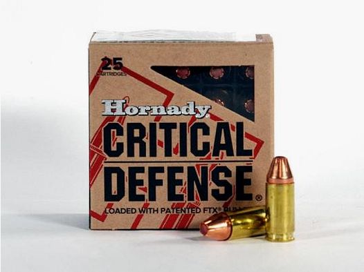Hornady Critical DEFENSE FTX 9 mm Luger 115 grs