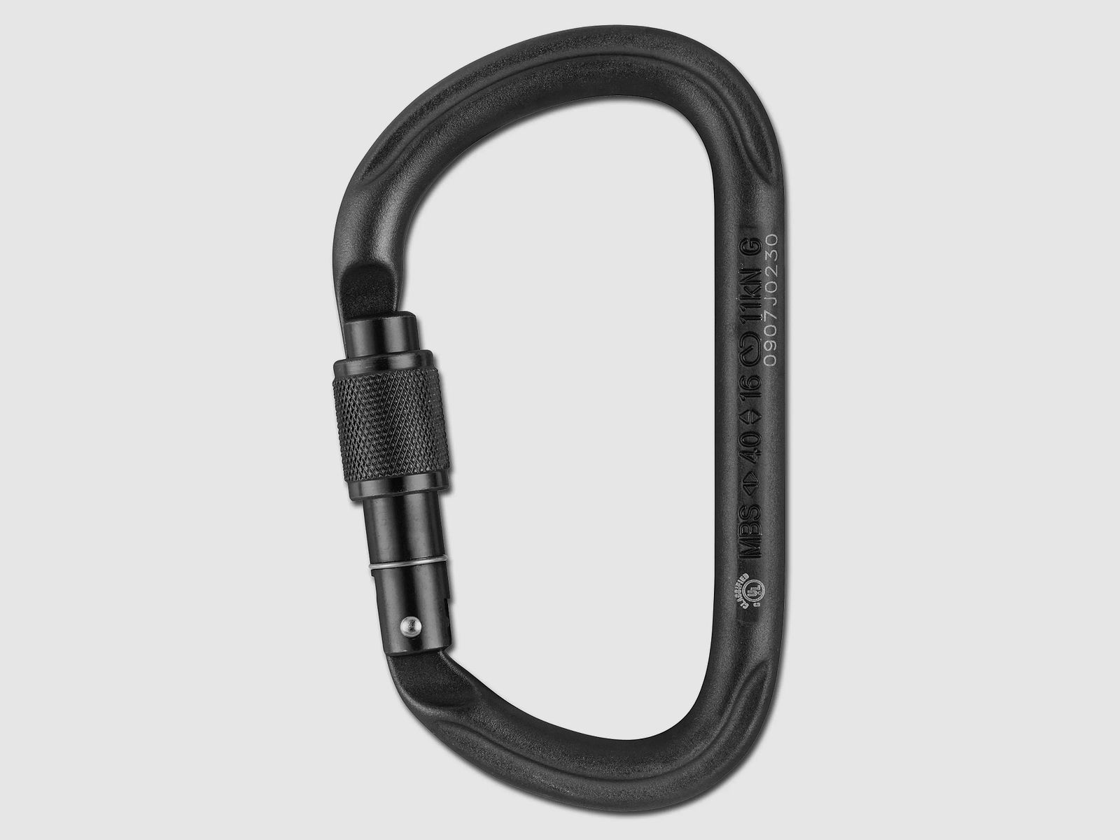 Petzl Karabiner Petzl Vulcan Screw Lock schwarz