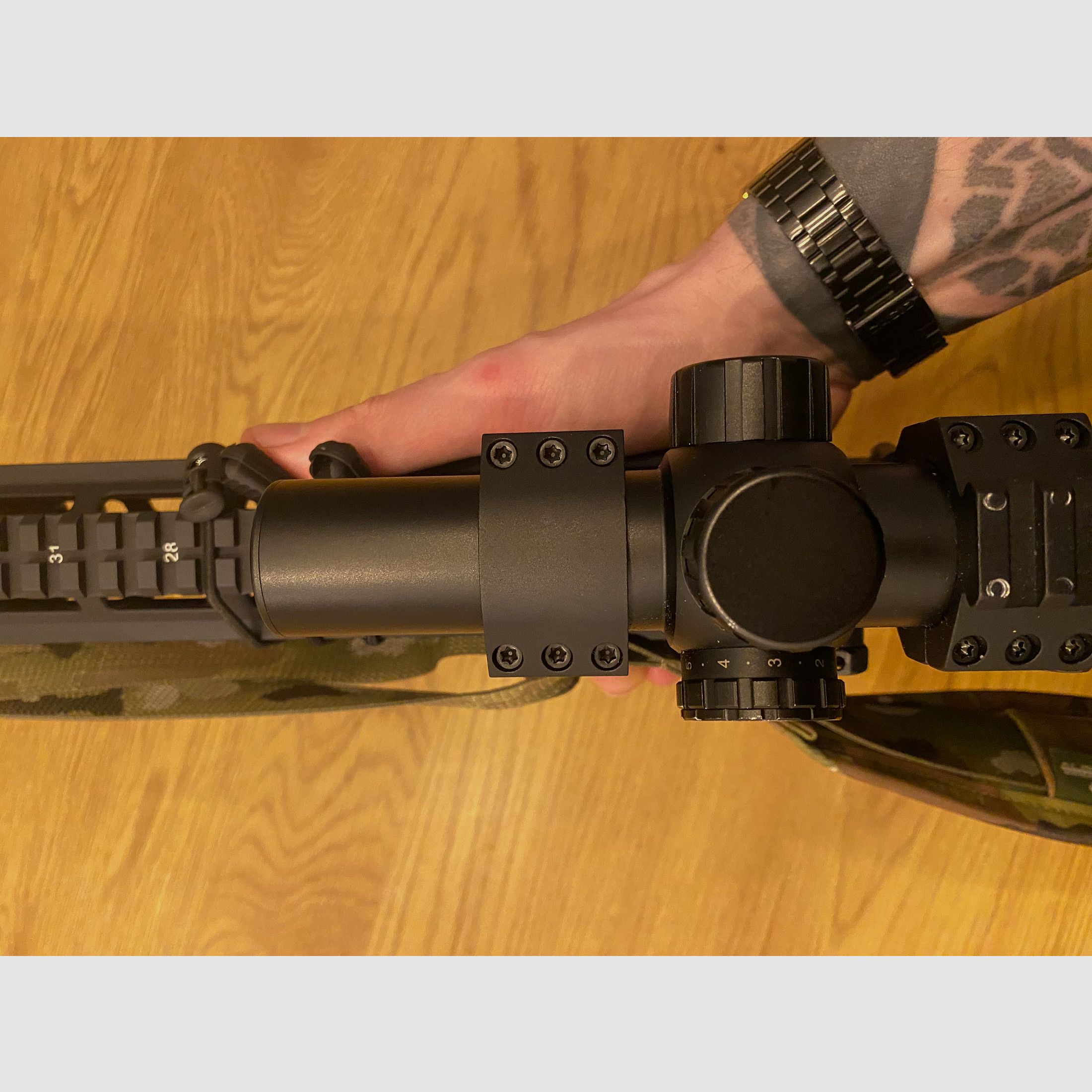 Burris RT-6 1-6x24mm, Ballisic AR, con montaje (sin FastFire 3)