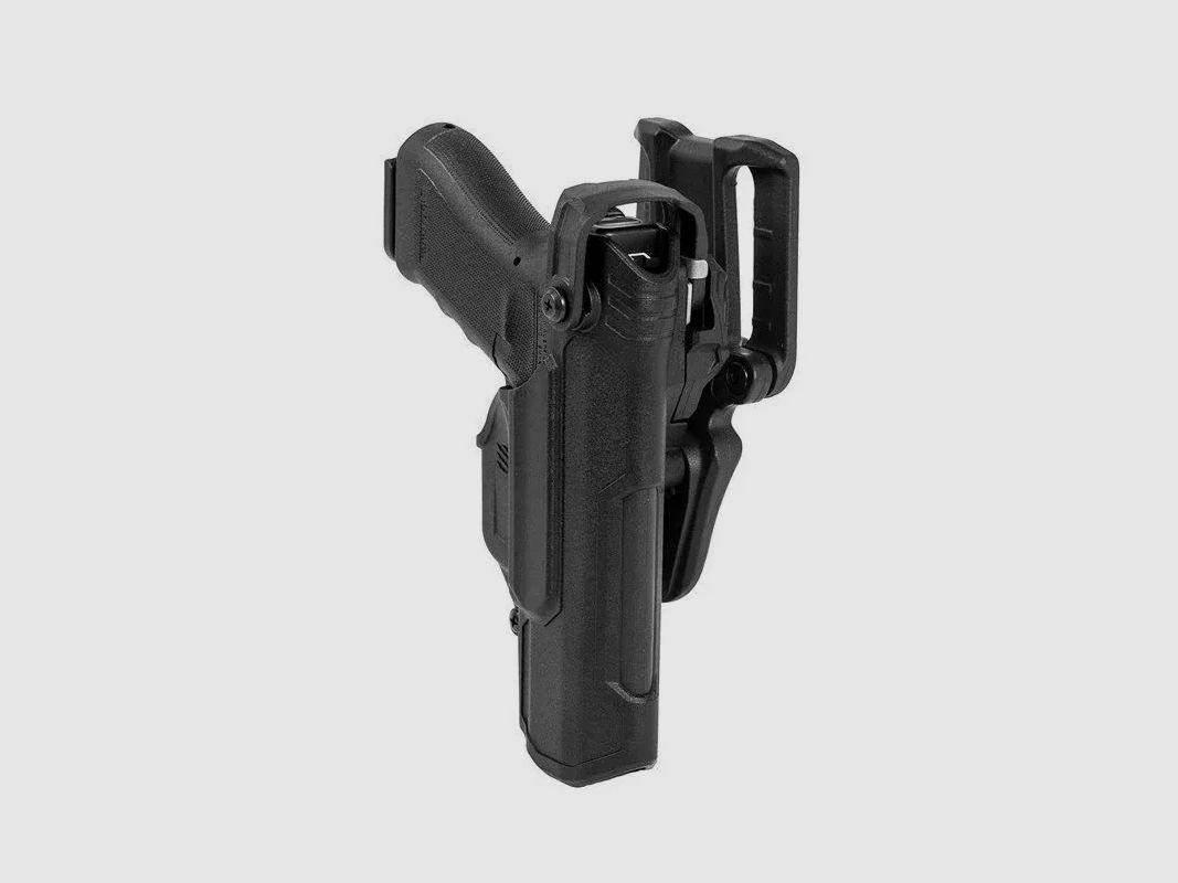 T-Series L3D NB (No Light) Holster voor G17/19 (Black) Blackhawk, afbeelding 3 van 6