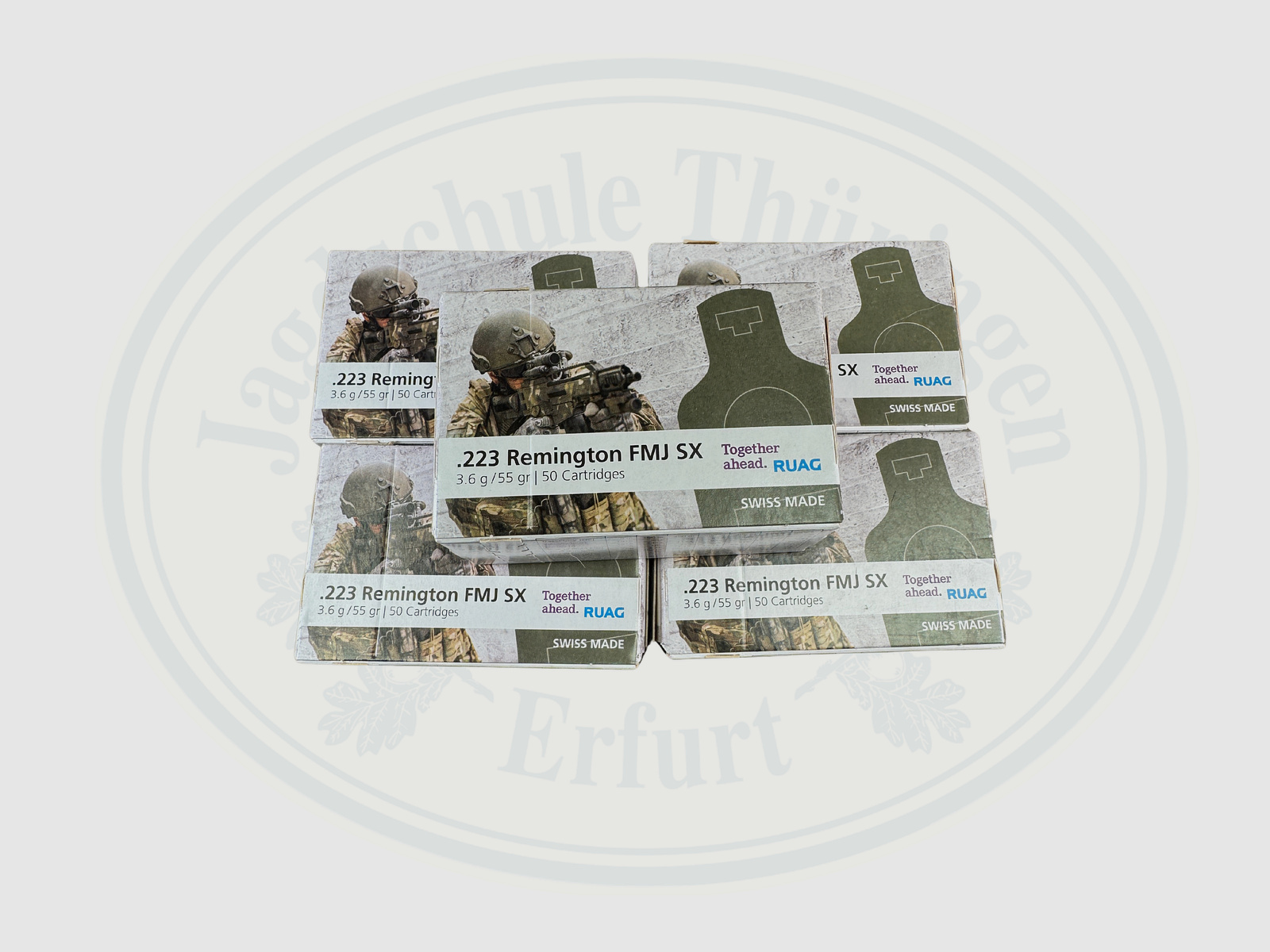 .223 Remington FMJ SV 3.6gr/55gr