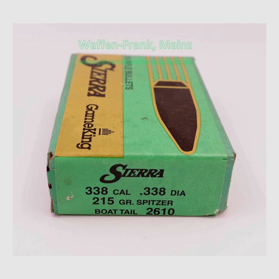 Sierra Bullets, proiettili da fucile Santa Fe .338 (.338)