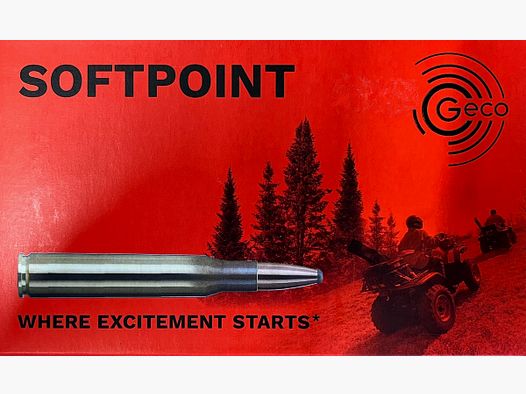 Geco Softpoint 8x57JS 185gr - 20 colpi