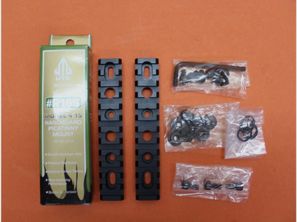 UTG - Leapers UTG Deluxe Model 4/15 Handguard Pic. (MNT-HGR16S) Picatinny Rail Set