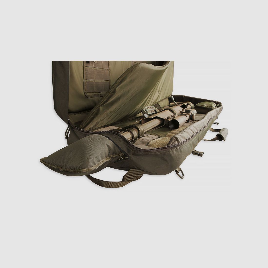 Tasmanian Tiger DBL Bolsa para Rifle, Bolsa de Transporte de Armas Oliva