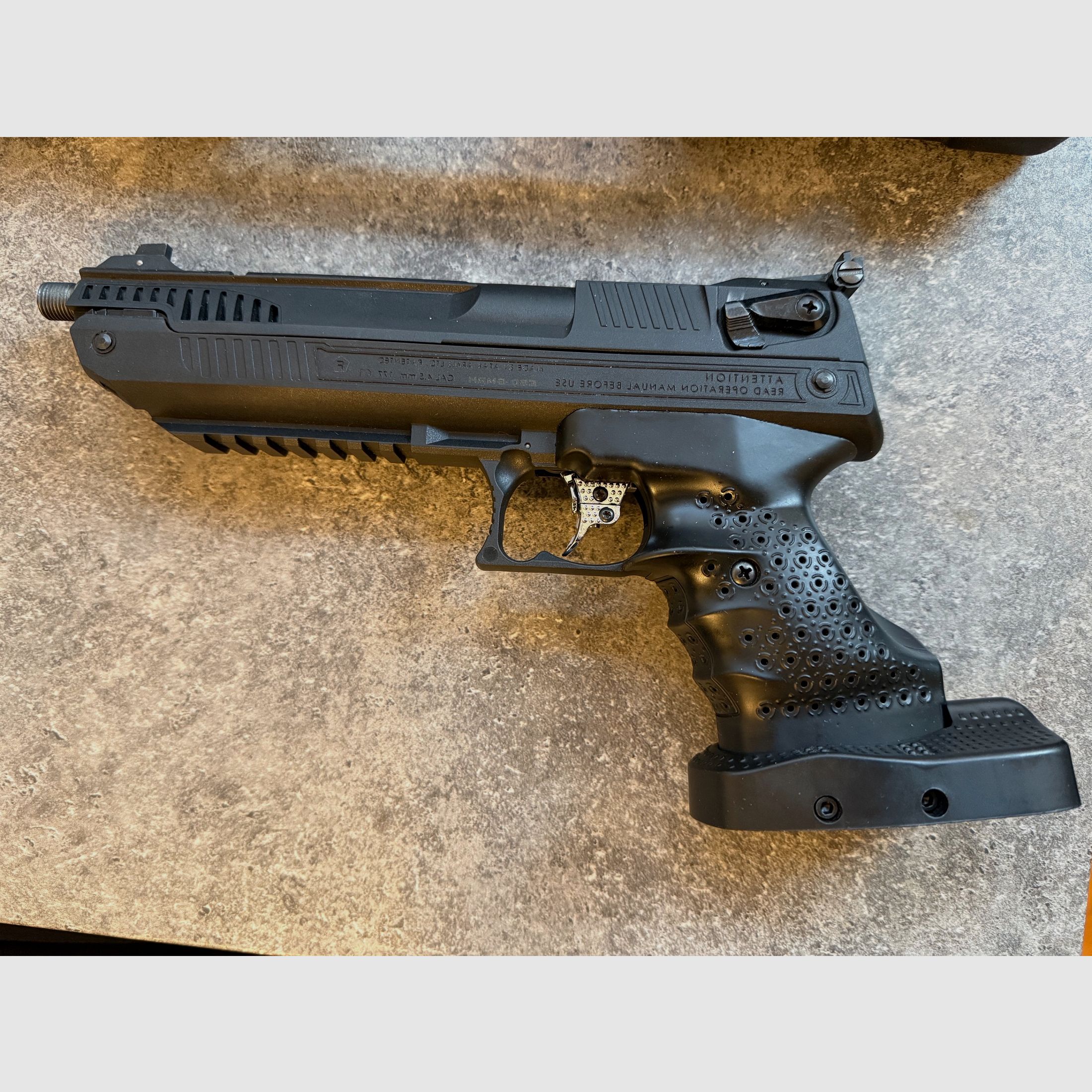 Zoraki HP-01 with suppressor adapter and gun case HP01 HP 01, image 2 of 6