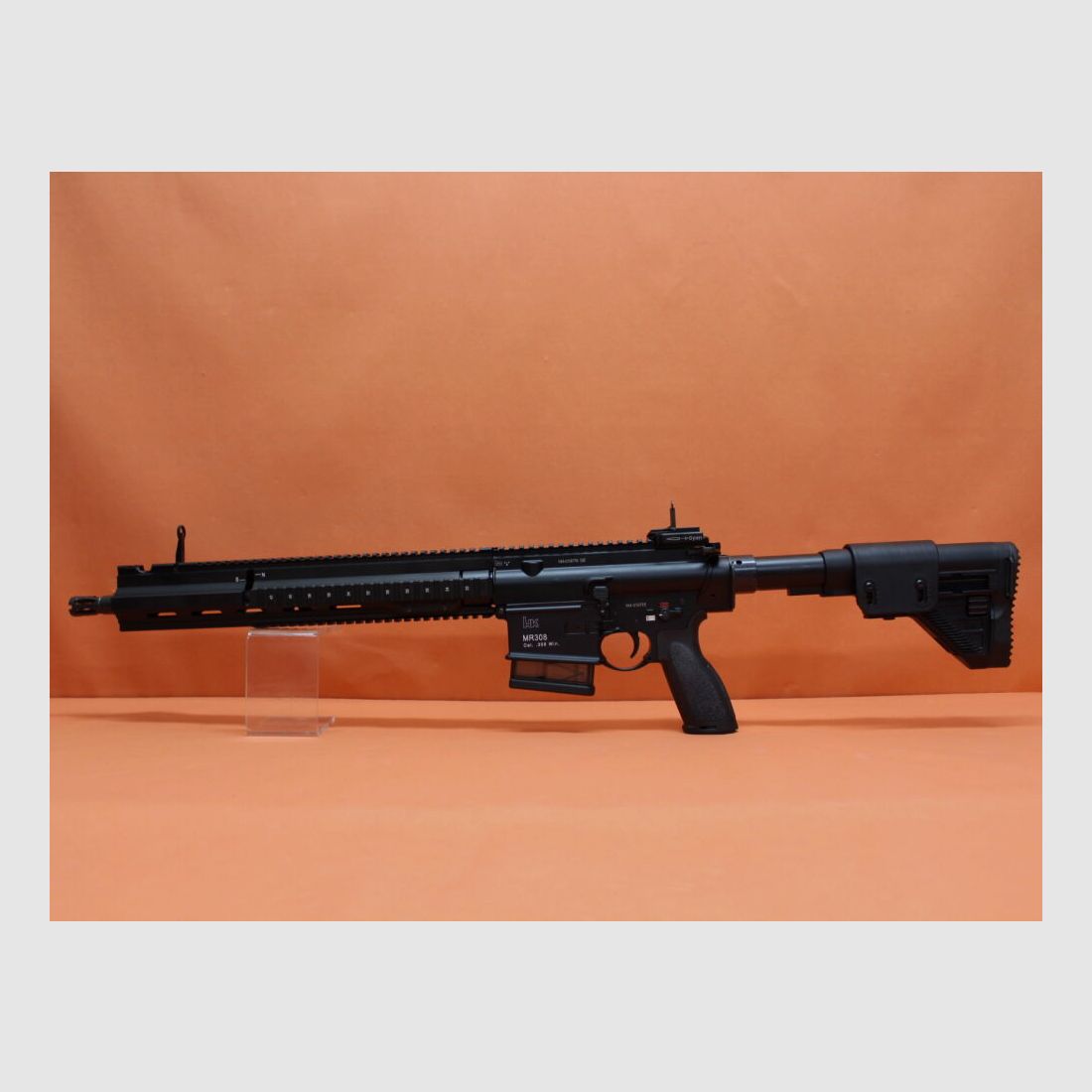 Heckler&Koch Ha.Büchse .308Win Heckler&Koch/H&K MR308 A3 28 16,5" Lauf Schwarz, Gas-Piston-System HK417/G28