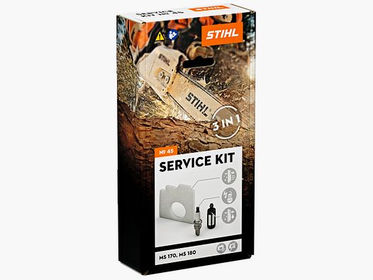 Stihl service kit for chainsaws
