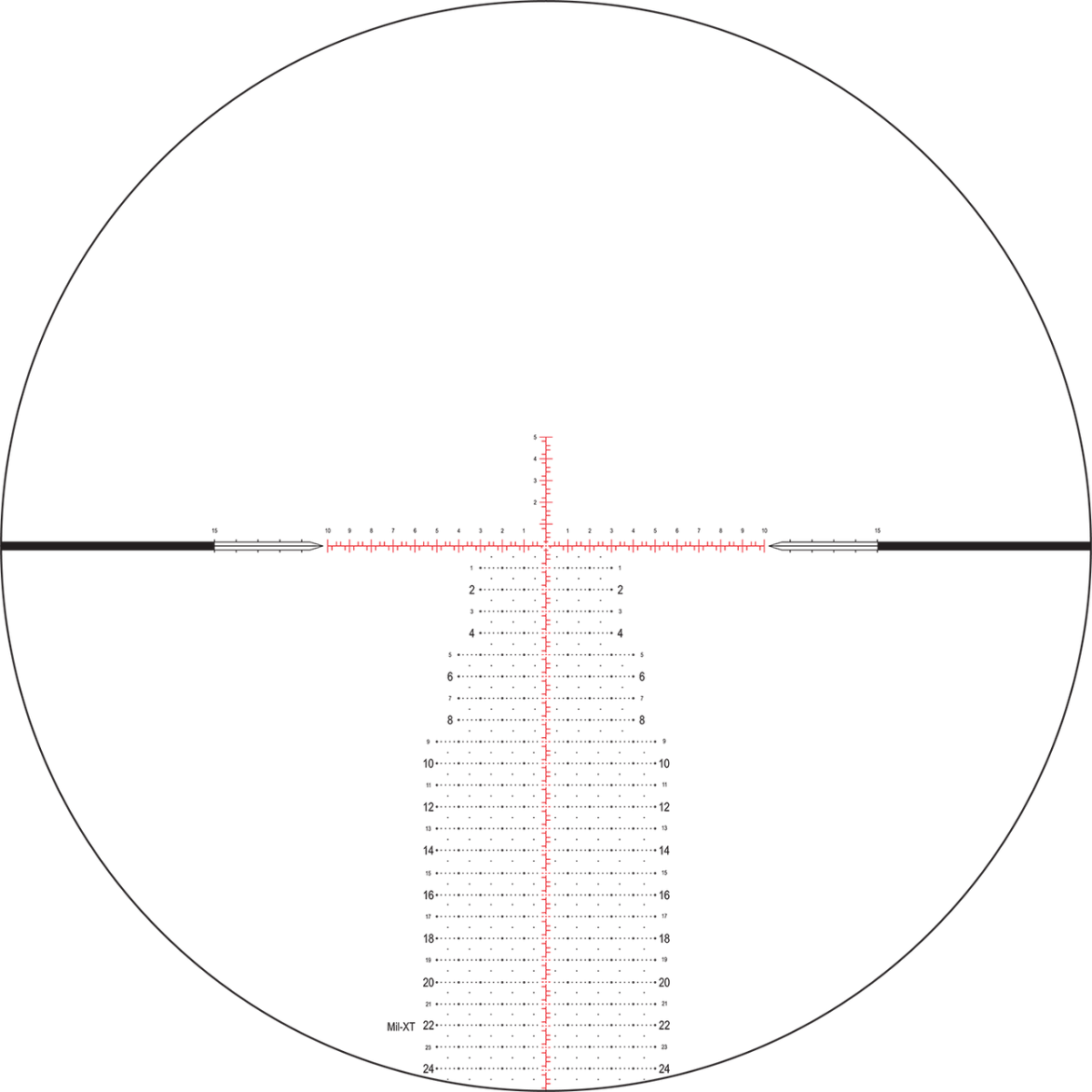 Luneta Nightforce NX6 3-18x50mm F1 – Mil-XT – 0.1MRAD – C735, zdjęcie 3 z 9