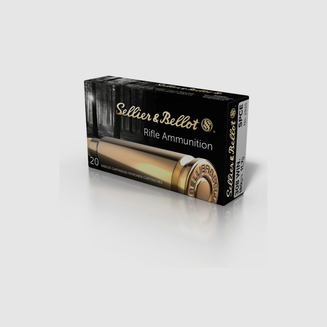 S&B .308 Win. SPCE 11,7g/180gr, zdjęcie 3 z 4