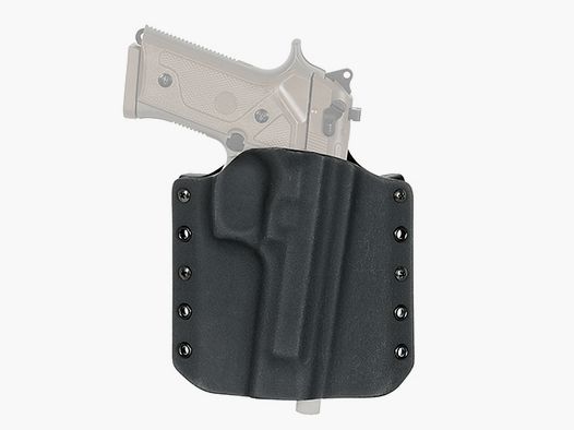 Open Top Kydex M9 Holster - Black [8FIELDS]
