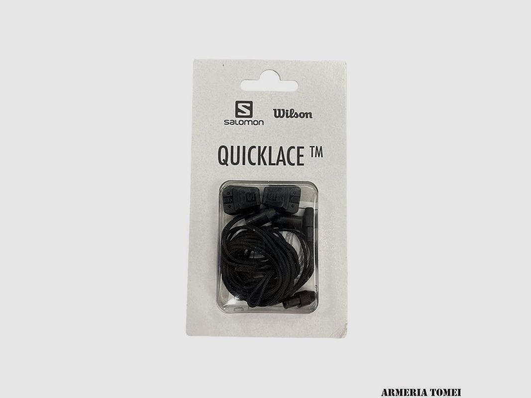 VETERS – SALOMON – QUICKLACE™ Zwart
