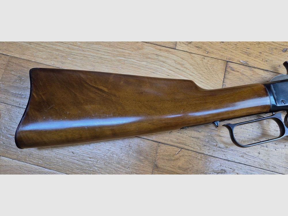 Sehr schöne Winchester 1873 – Modell Karabine von Euroarms – Waffe Made in Italy von 1971 – Kal. 44-40 Win – 9 Schuss +1 – Ausgezeichneter Zustand! – TBE+ /TBE++, Bild 3 von 34