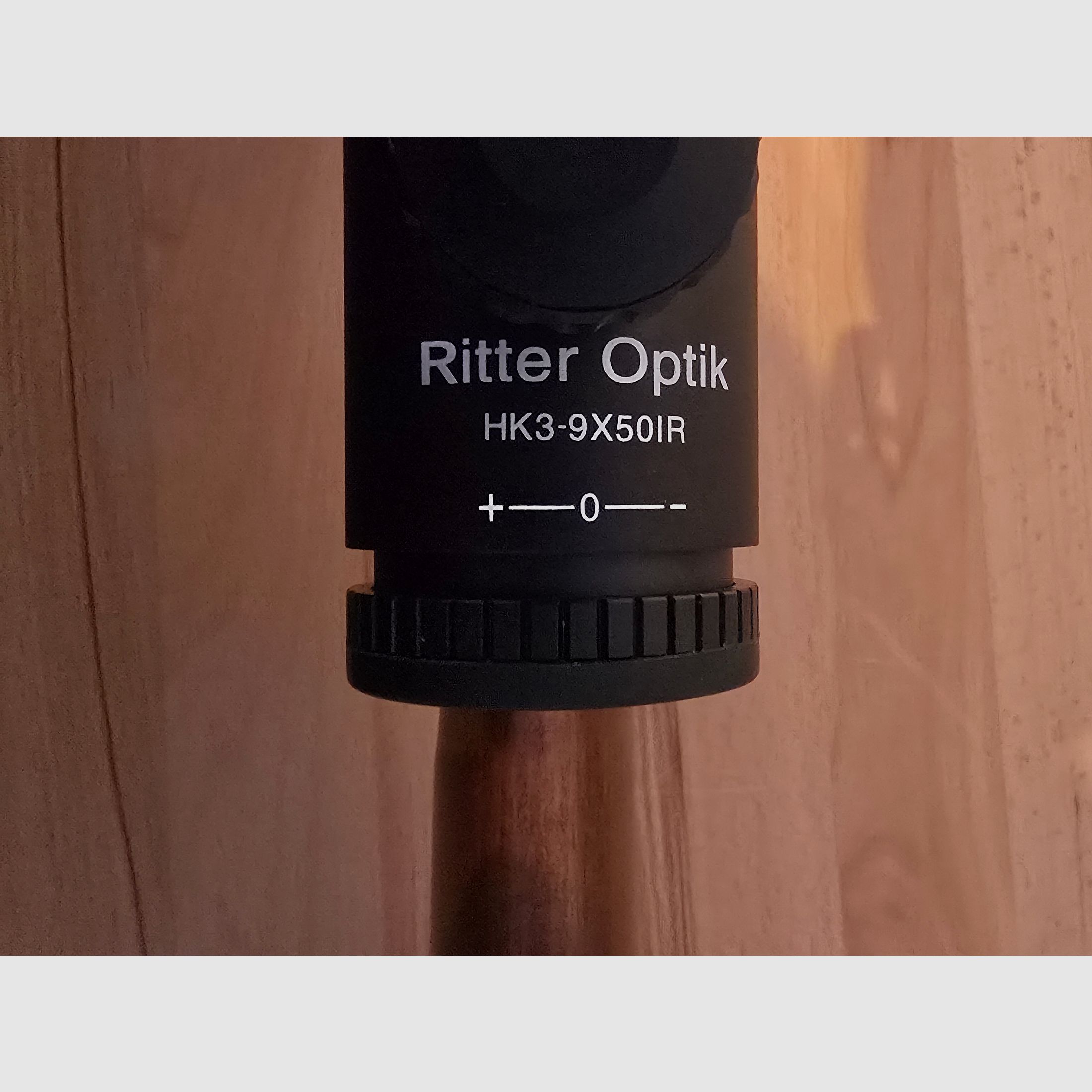 Zielfernrohr Ritter Optik HK3-9X50IR inkl. 11mm Montage