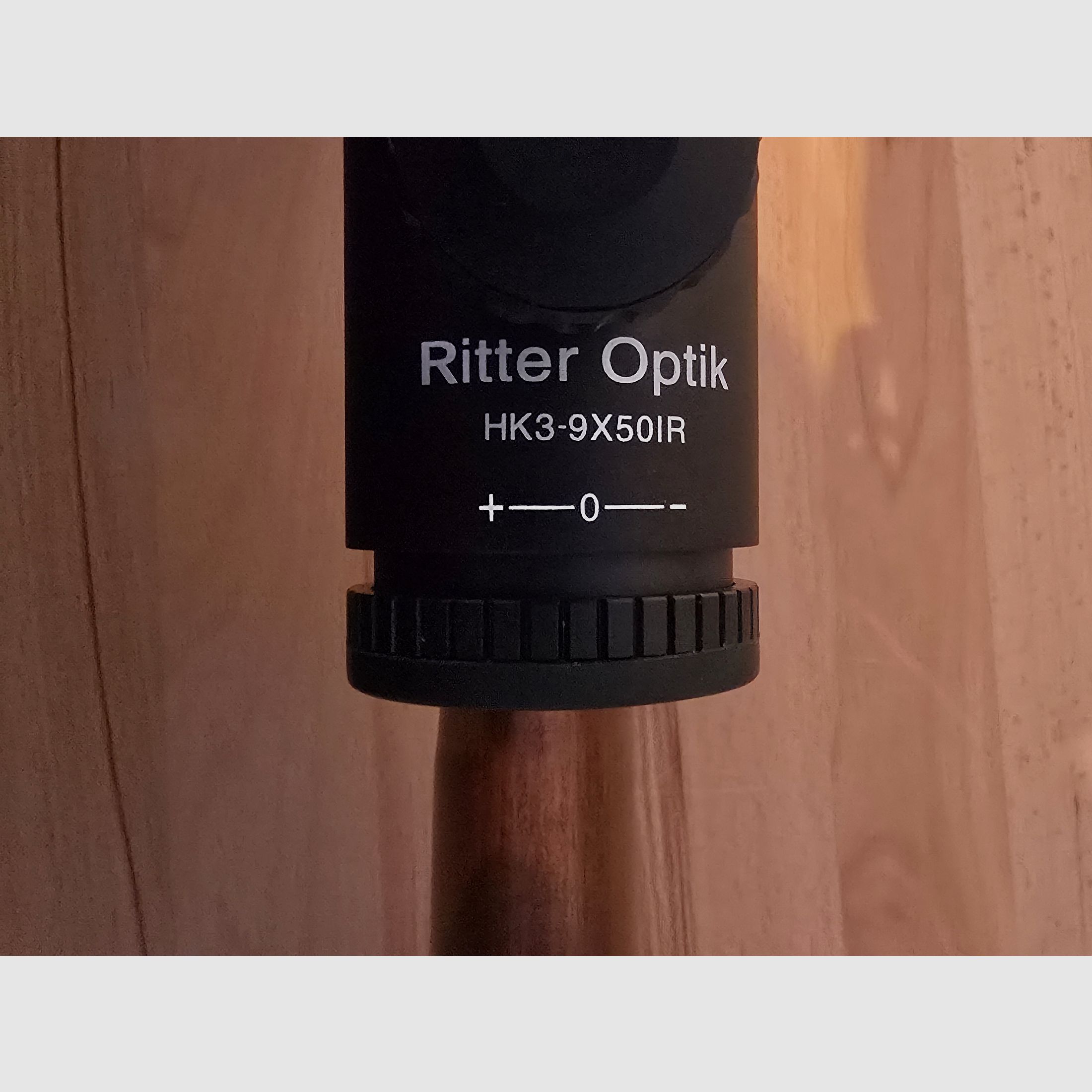 Rifle scope Ritter Optik HK3-9X50IR incl. 11mm mount
