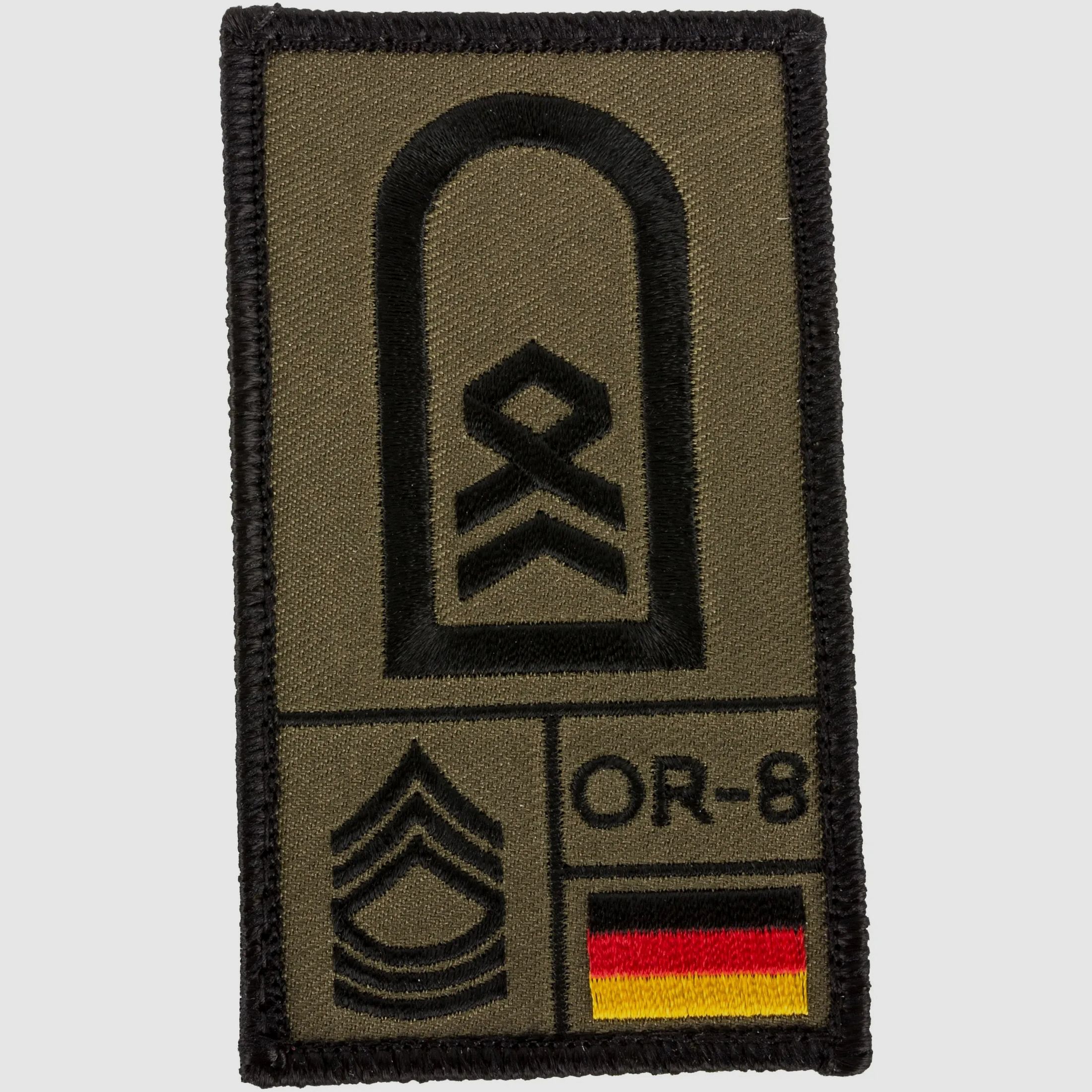 Café Viereck Café Viereck Rank Patch Stabsfeldwebel oliv