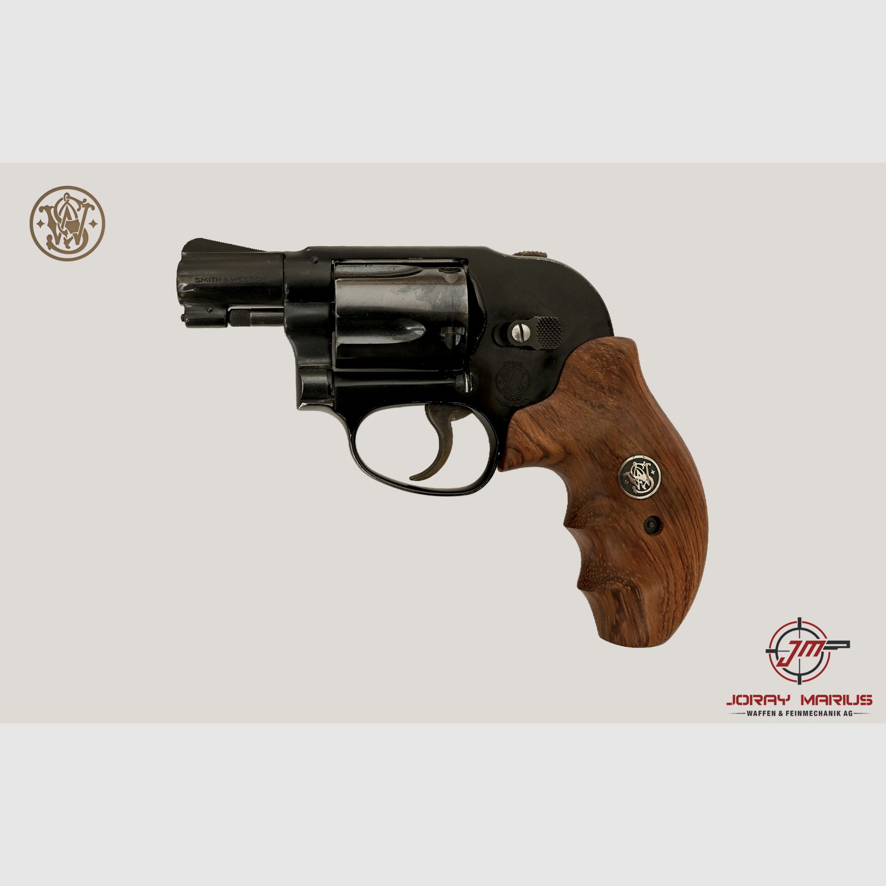 S&W Model 38 Airweight Revolver .38 Special, Bild 2 von 2