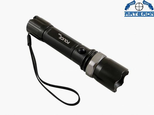 Rechargeable tactical flashlight Police 100W Cree Q5 with zoom