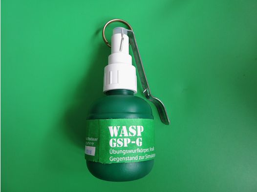WASP GSP-G Übungsgranate, Übungswurfkörper Knall, Paintball Airsoft