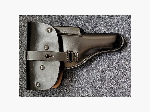 Pistolentasche P1 -P38 Hochglanzleder im neuwertigen Traumzustand gest. 9/86