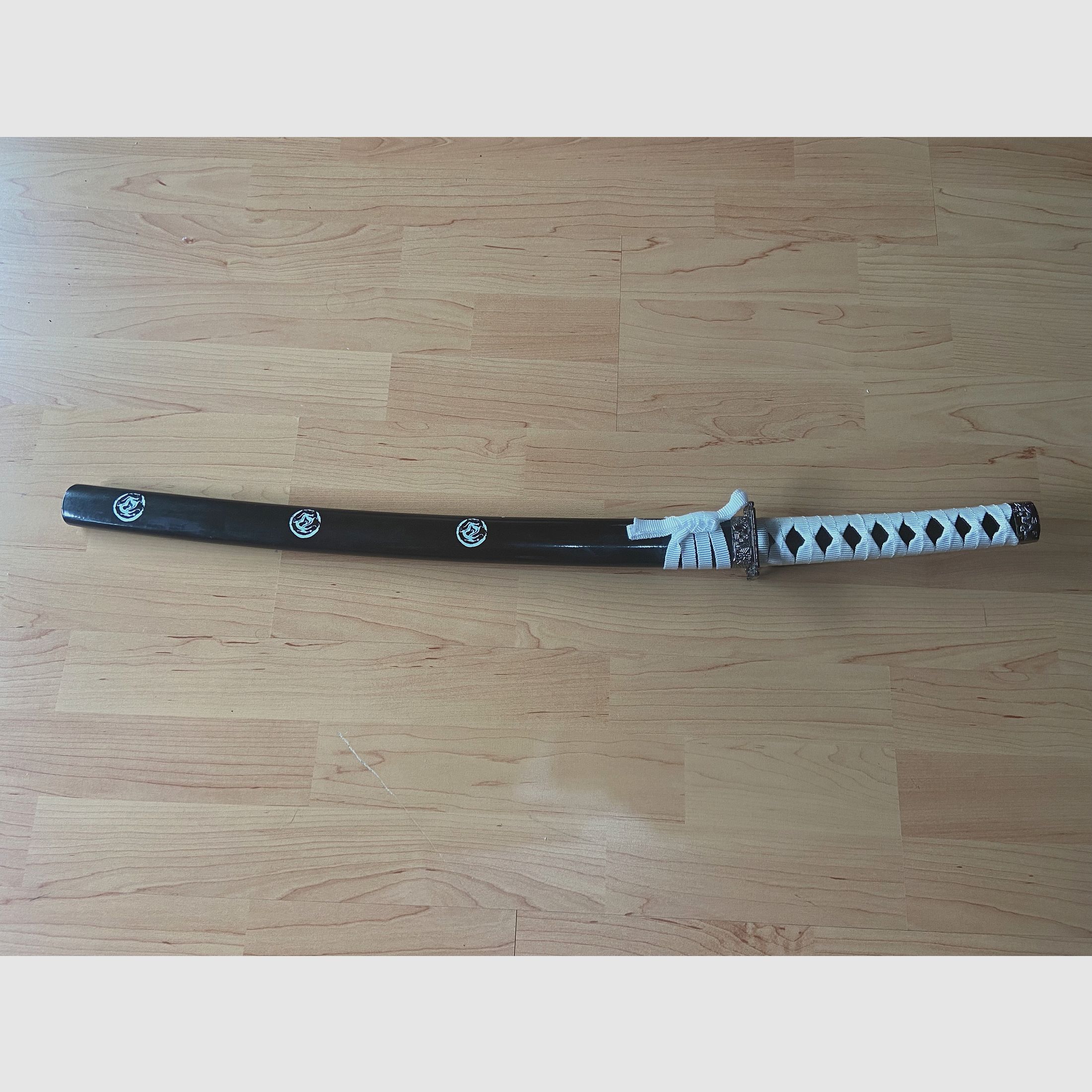 Cuchillo de vitrina Samurai Schwert Bueno hasta como nuevo