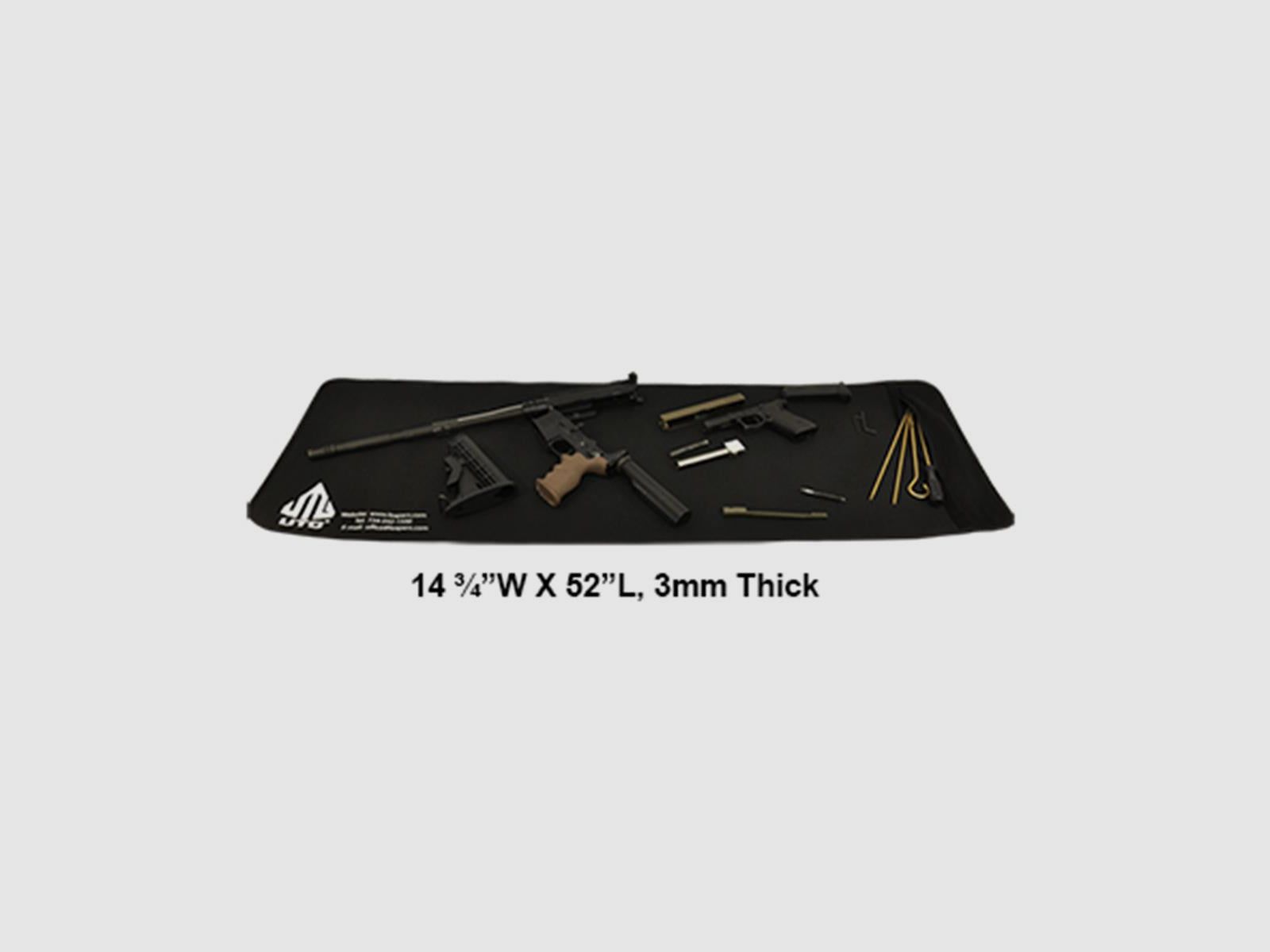 UTG PVC-CLMAT01 Universal-Reinigungsmatte 37,5 × 132 cm