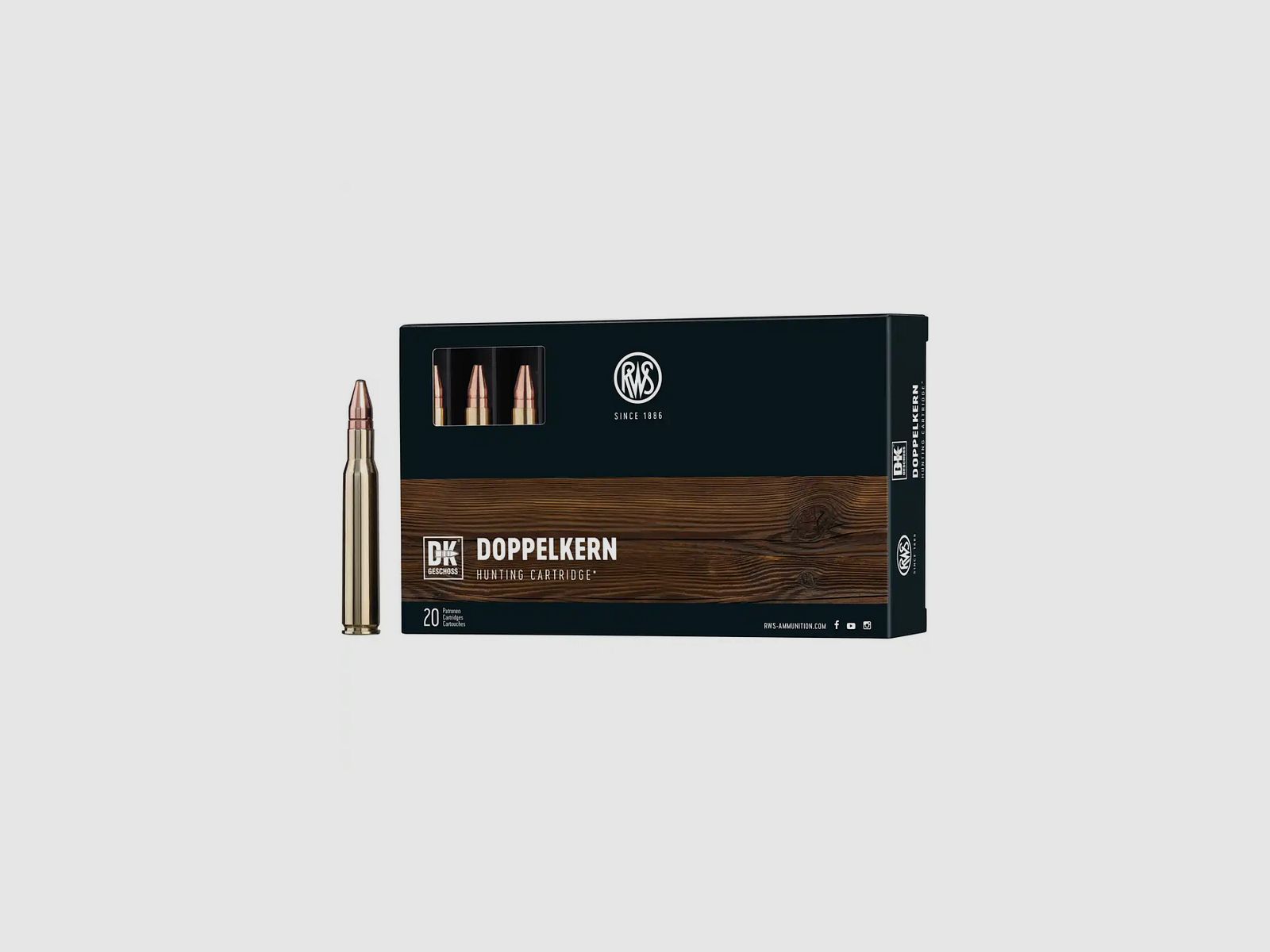 RWS .30-06 Sprgf. Doppelkern 10,7g 165gr