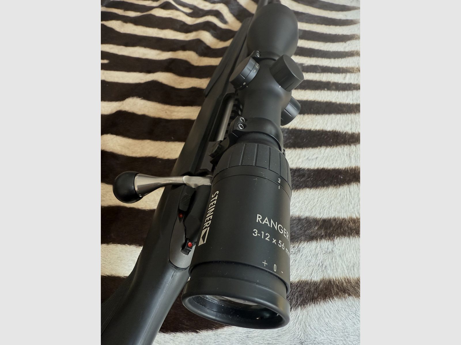 TIKKA T3x VARMINT .308 Win. LINKSSYSTEM STEINER RANGER 3-12 x 56