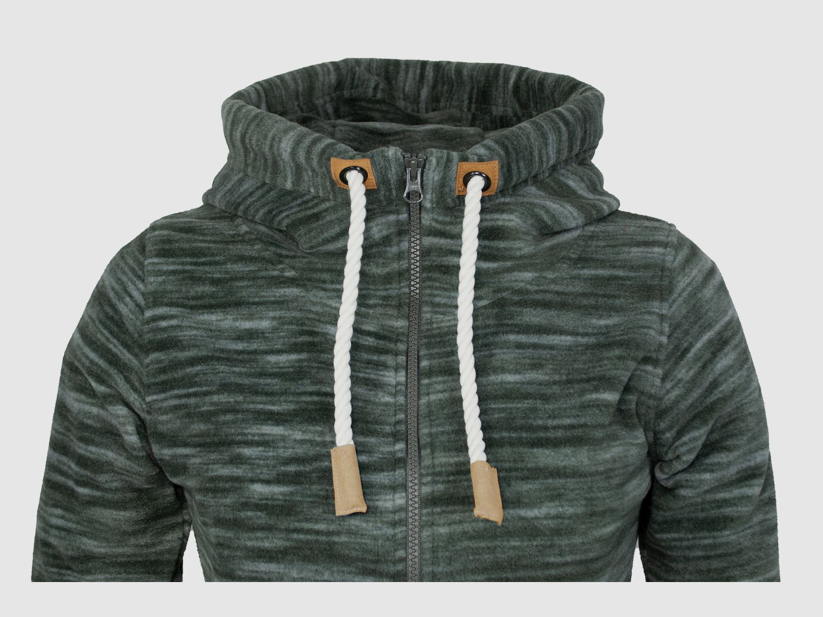 Fleece Hoody melange -