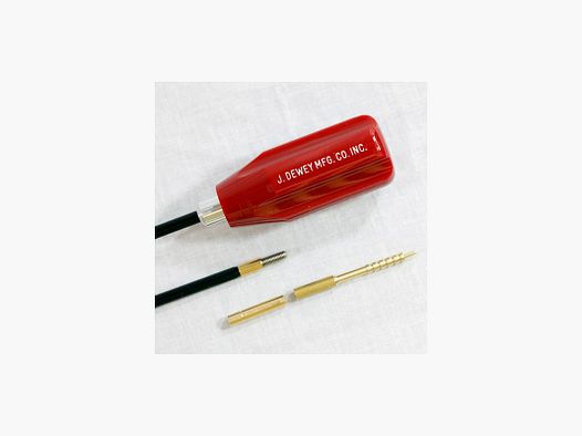 DEWEY ROD DE NETTOYAGE CAL 22-6,5MM 91CM INCLUANT ADAPTATEUR DE BROSSE ET POINTE