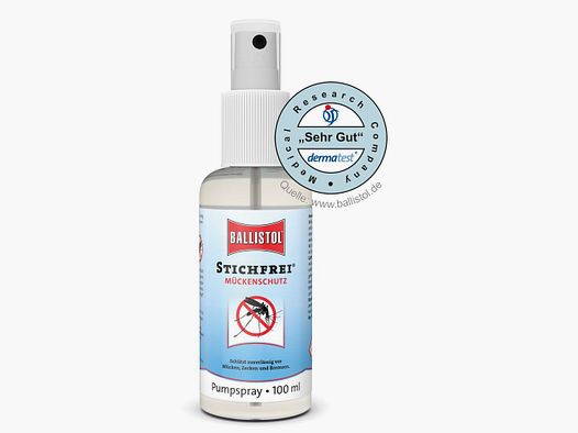 Ballistol Spray Anti-Piqûre 100 ml Accessoires de Chasse