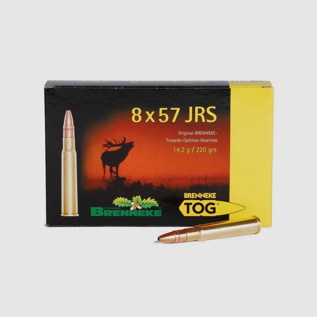 8x57 IRS TOG 14,3g/220grs. Brenneke